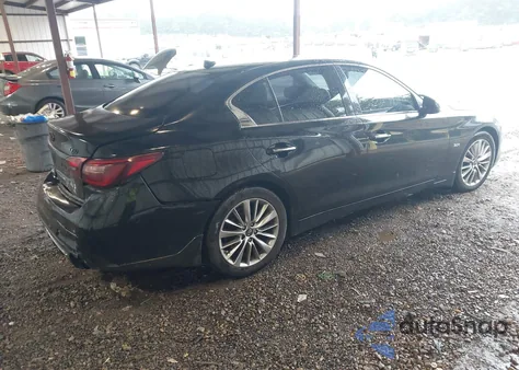 2018 Infiniti Q50 3.0T Luxe from USA, damaged, VIN JN1EV7AR0JM441895